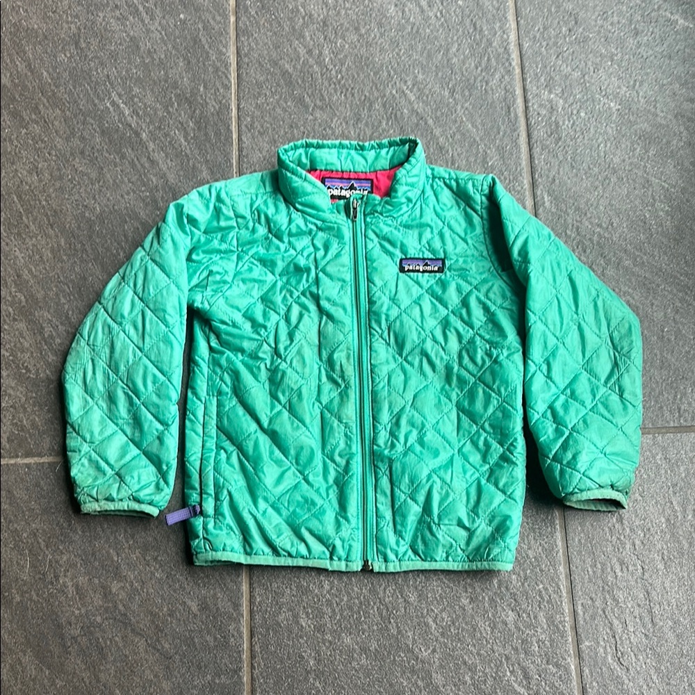 Teal Quilted Jacket
